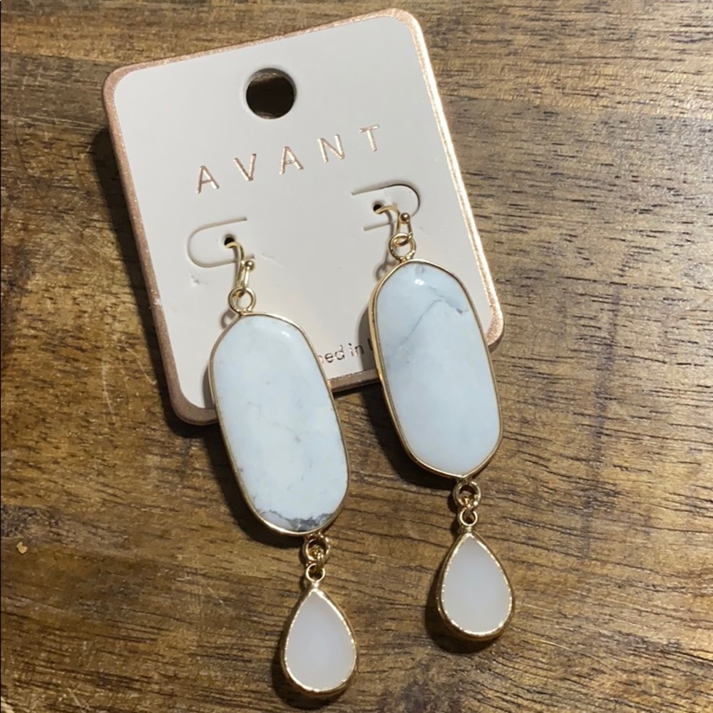 Avant Marble Earrings